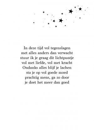 Ansichtkaart 'meer dan goed'