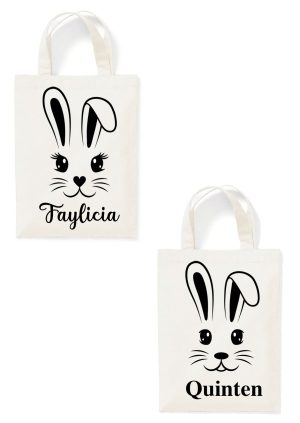 PRE-ORDER: Gepersonaliseerd paastasje met naam